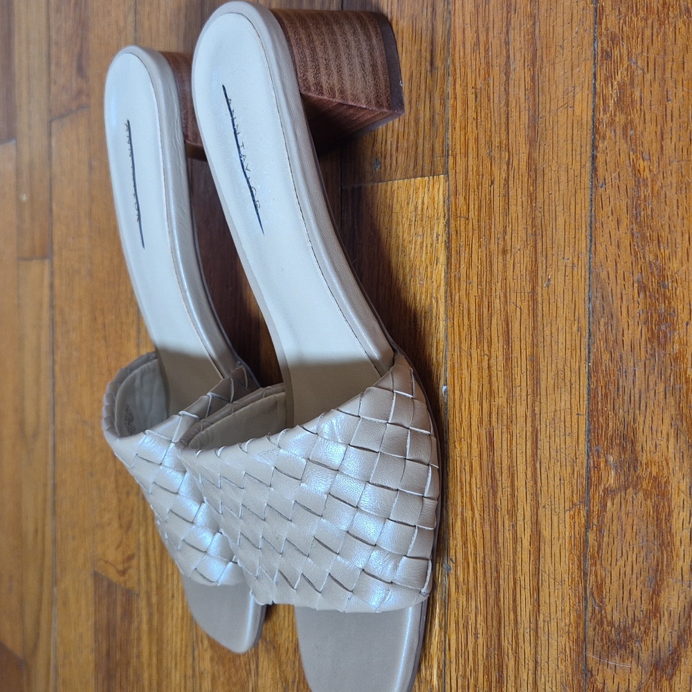 Woven Slide Sandals in Beige - Women - Picture 2 of 13